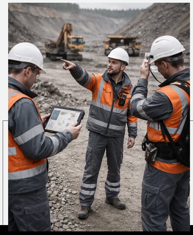 Система контроля персонала для горнодобывающей отрасли в Шатуре