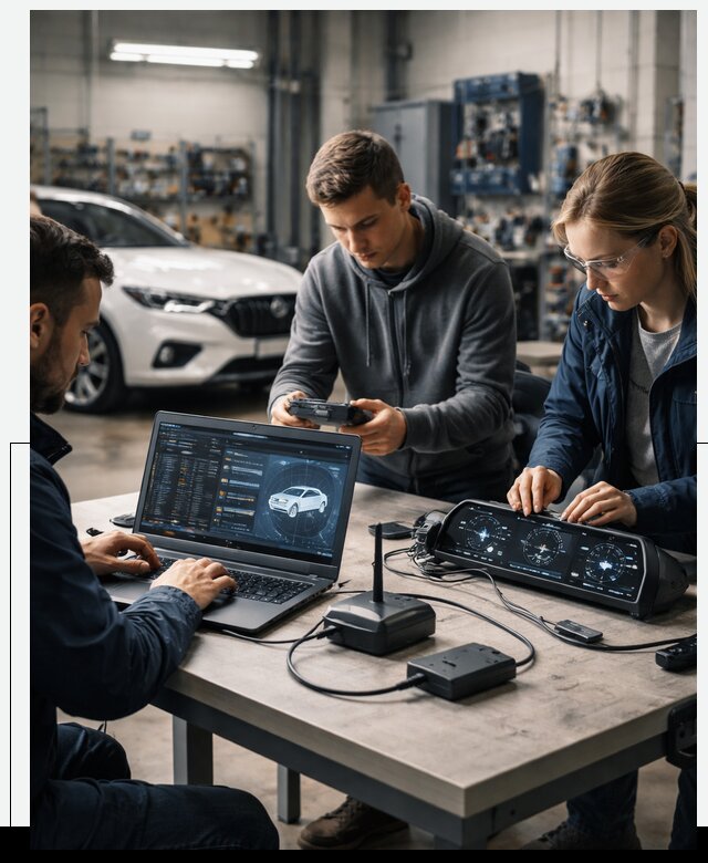 Разработка Connected Car и ПО для автопрома в Шатуре