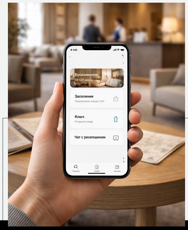 Мобильное приложение для гостей отеля в Шатуре, управление сервисом
